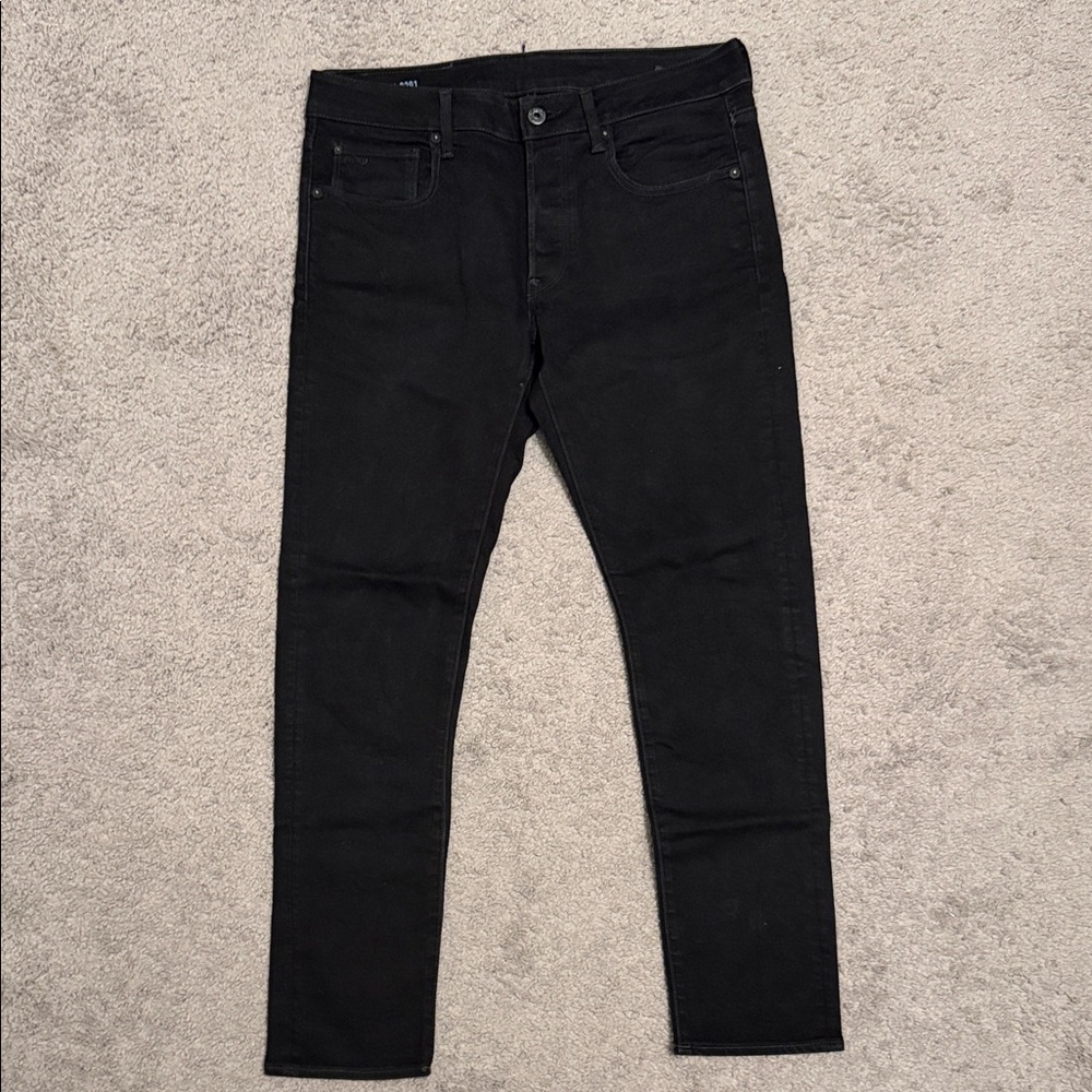 G-STAR RAW 3301 Men's Slim Jeans - Black - 32W - 30L